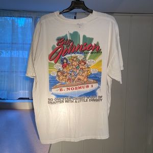 Big Johnson’s Charter Boats Funny Innuendo Tee XXL